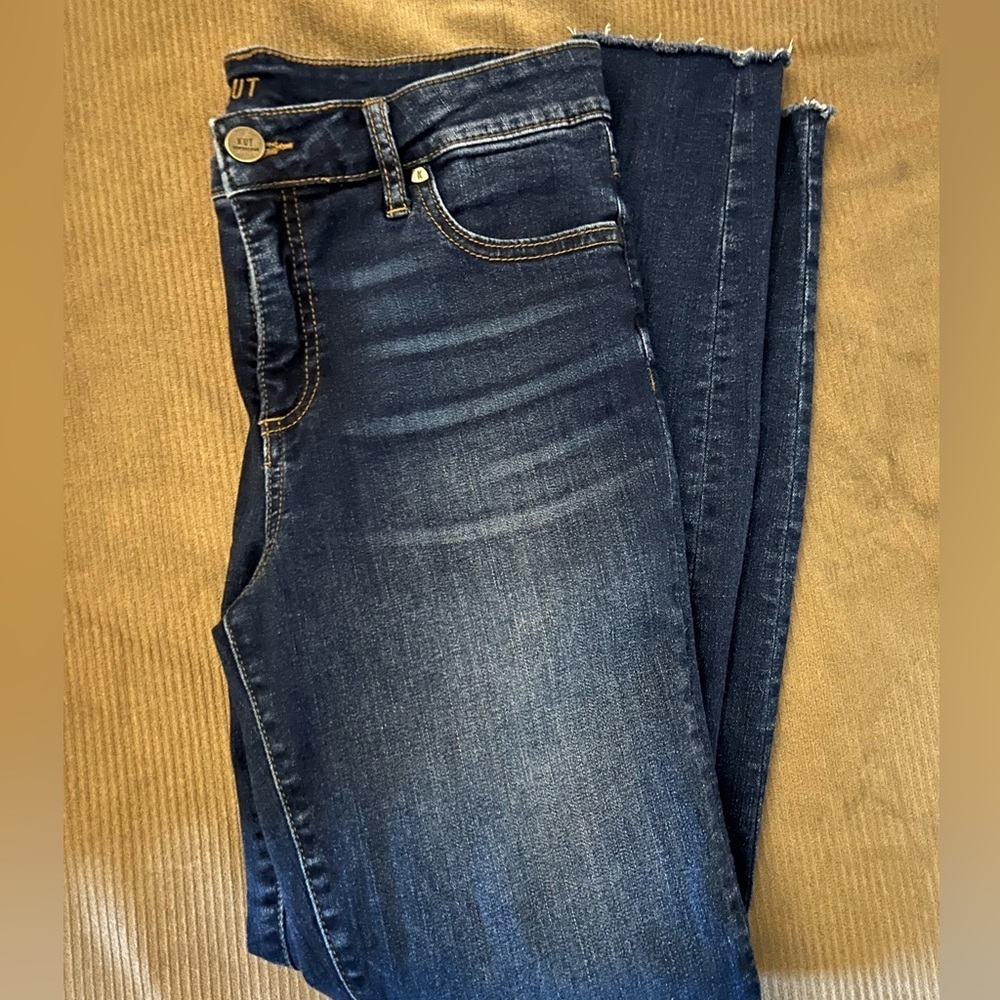 Kut From The Kloth Fab Ab Ankle Skinny Jeans Sz 8L EUC! - Picture 1 of 11